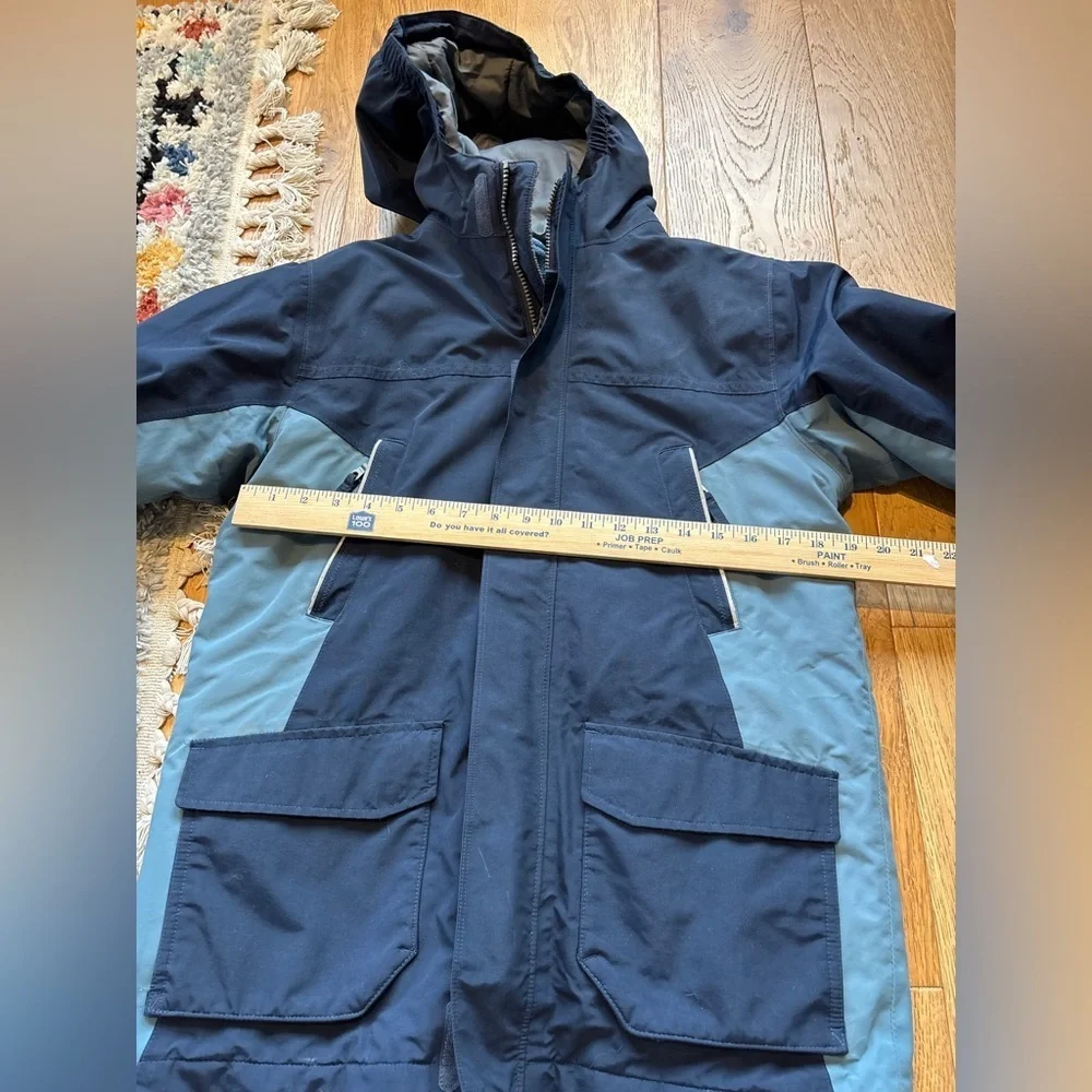 Lands end 3 in 1 winter snow jacket youth large 14-16
